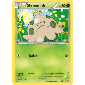 Shroomish 6/111 Pokemon TCG XY Furious Fists