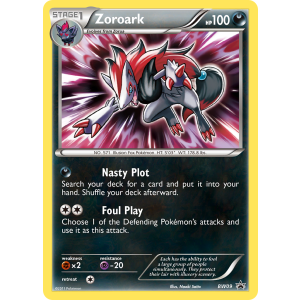 Promo Zoroark BW09/101 Pokemon TCG Black & White BW Black Star Promos