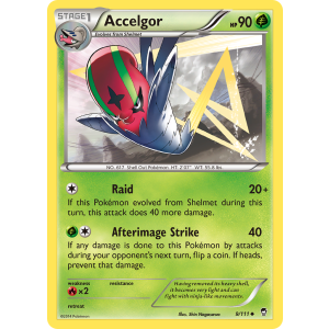 Accelgor 9/111 Pokemon TCG XY Furious Fists