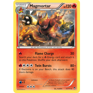 Magmortar 11/111 Pokemon TCG XY Furious Fists