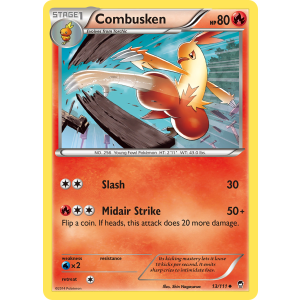 Combusken 13/111 Pokemon TCG XY Furious Fists