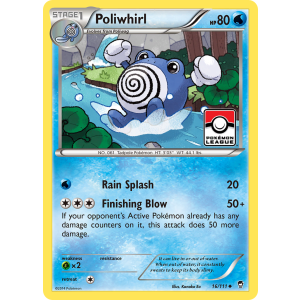 Poliwhirl 16/111 Pokemon TCG XY Furious Fists