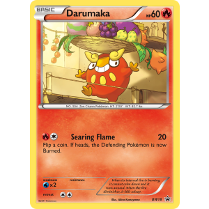 Promo Darumaka BW18/101 Pokemon TCG Black & White BW Black Star Promos