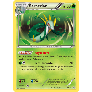 Promo Serperior BW20/101 Pokemon TCG Black & White BW Black Star Promos