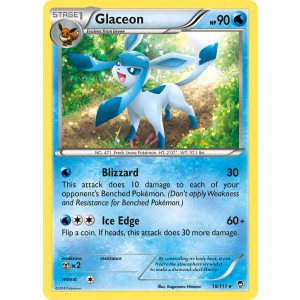 Glaceon 19/111 Pokemon TCG XY Furious Fists