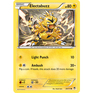 Electabuzz 29/111 Pokemon TCG XY Furious Fists