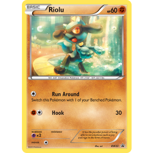 Promo Riolu BW33/101 Pokemon TCG Black & White BW Black Star Promos