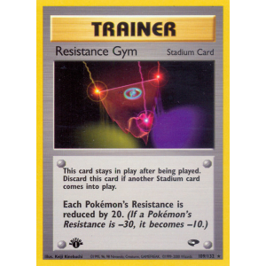 Resistance Gym 109/132 Pokemon TCG Gym Gym Challenge