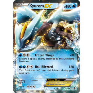 Promo Kyurem-EX BW37/101 Pokemon TCG Black & White BW Black Star Promos