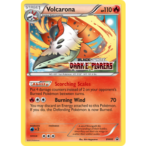 Promo Volcarona BW40/101 Pokemon TCG Black & White BW Black Star Promos