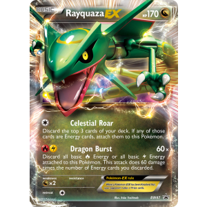 Promo Rayquaza-EX BW47/101 Pokemon TCG Black & White BW Black Star Promos