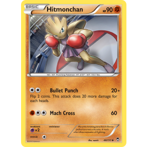 Hitmonchan 48/111 Pokemon TCG XY Furious Fists