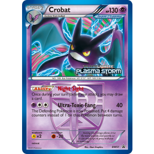 Promo Crobat BW51/101 Pokemon TCG Black & White BW Black Star Promos