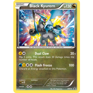 Promo Black Kyurem BW58/101 Pokemon TCG Black & White BW Black Star Promos