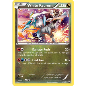 Promo White Kyurem BW59/101 Pokemon TCG Black & White BW Black Star Promos