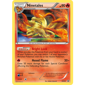 Promo Ninetales BW66/101 Pokemon TCG Black & White BW Black Star Promos