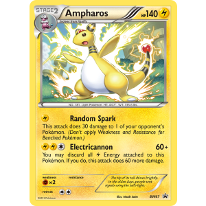 Promo Ampharos BW67/101 Pokemon TCG Black & White BW Black Star Promos