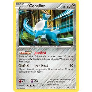 Promo Cobalion BW72/101 Pokemon TCG Black & White BW Black Star Promos