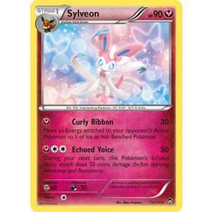 Sylveon 72/111 Pokemon TCG XY Furious Fists