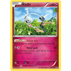 Klefki 73/111 Pokemon TCG XY Furious Fists