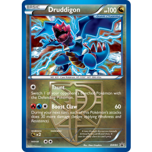 Promo Druddigon BW80/101 Pokemon TCG Black & White BW Black Star Promos