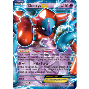 Promo Deoxys-EX BW82/101 Pokemon TCG Black & White BW Black Star Promos