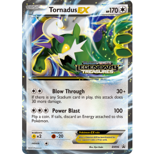 Promo Tornadus-EX BW96/101 Pokemon TCG Black & White BW Black Star Promos