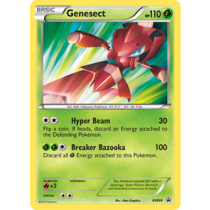 Promo Genesect BW99/101 Pokemon TCG Black & White BW Black Star Promos