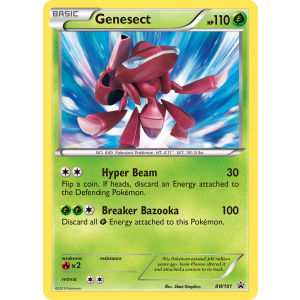 Promo Genesect BW101/101 Pokemon TCG Black & White BW Black Star Promos