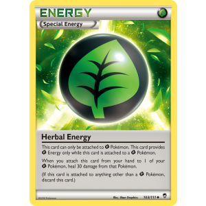 Herbal Energy 103/111 Pokemon TCG XY Furious Fists