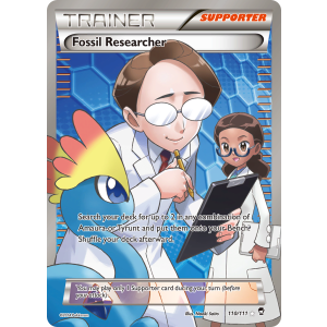 Rare Ultra Fossil Researcher 110/111 Pokemon TCG XY Furious Fists