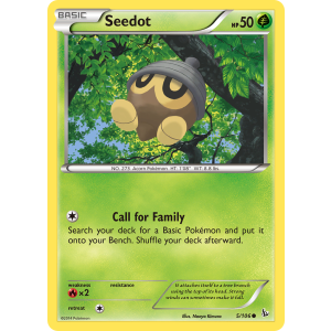 Seedot 5/106 Pokemon TCG XY Flashfire