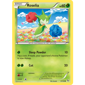 Roselia 8/106 Pokemon TCG XY Flashfire