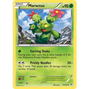 Maractus 10/106 Pokemon TCG XY Flashfire