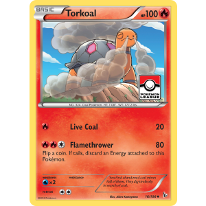 Torkoal 16/106 Pokemon TCG XY Flashfire