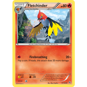 Fletchinder 17/106 Pokemon TCG XY Flashfire