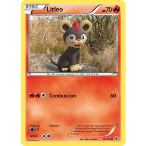 Litleo 18/106 Pokemon TCG XY Flashfire