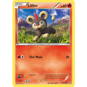 Litleo 19/106 Pokemon TCG XY Flashfire