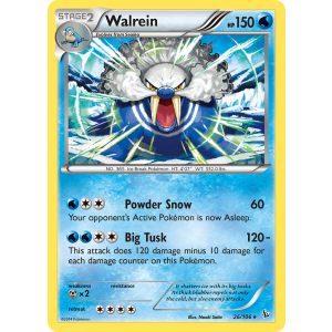 Walrein 26/106 Pokemon TCG XY Flashfire