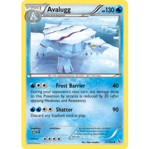 Avalugg 31/106 Pokemon TCG XY Flashfire