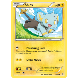 Shinx 32/106 Pokemon TCG XY Flashfire