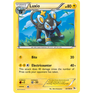 Luxio 33/106 Pokemon TCG XY Flashfire