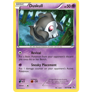 Duskull 38/106 Pokemon TCG XY Flashfire