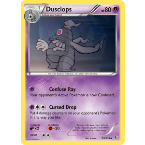 Dusclops 39/106 Pokemon TCG XY Flashfire