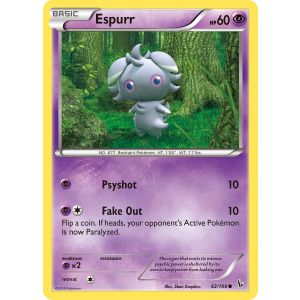 Espurr 42/106 Pokemon TCG XY Flashfire