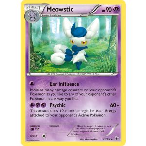 Meowstic 43/106 Pokemon TCG XY Flashfire