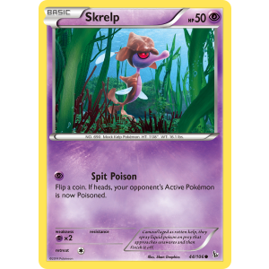 Skrelp 44/106 Pokemon TCG XY Flashfire