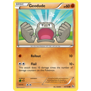 Geodude 45/106 Pokemon TCG XY Flashfire