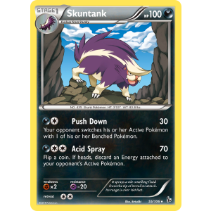 Skuntank 55/106 Pokemon TCG XY Flashfire