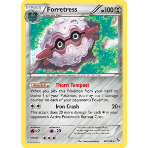 Forretress 60/106 Pokemon TCG XY Flashfire